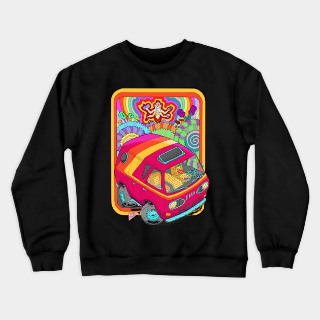 Classic Customized Van Crewneck Sweatshirt by Andres7B9